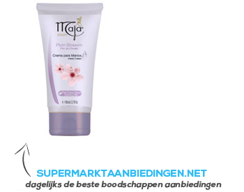 Maja Plum blossom handcream aanbieding