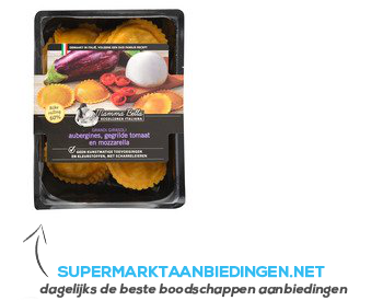 Mamma Bella Girasoli aubergines-gegrilde tomaat aanbieding