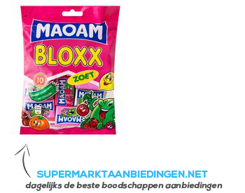 Maoam Bloxx aanbieding