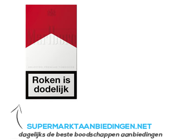 Marlboro 100's Box, slof aanbieding