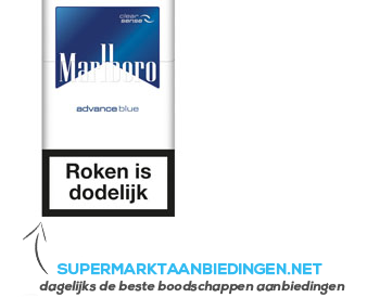 Marlboro Advance blue, slof aanbieding