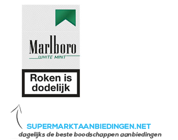 Marlboro Menthol white aanbieding