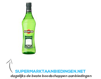 Martini Extra dry aanbieding