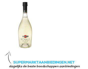 Martini Royale bianco aanbieding