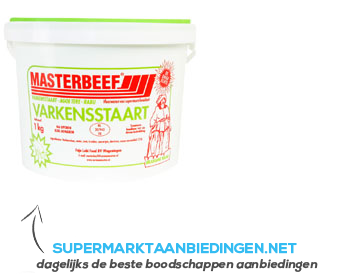 Masterbeef Varkensstaart aanbieding