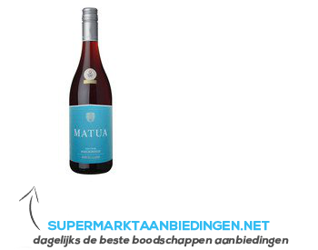 Matua Pinot Noir aanbieding