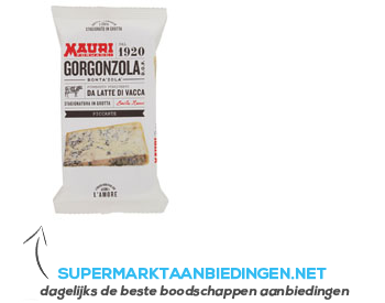 Mauri Gorgonzola piccante aanbieding