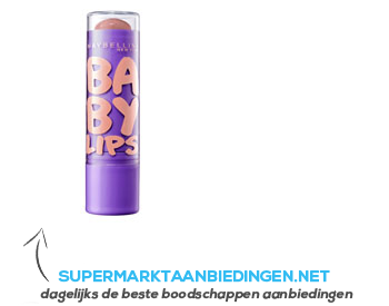 Maybelline New York Baby Lips peach kiss aanbieding