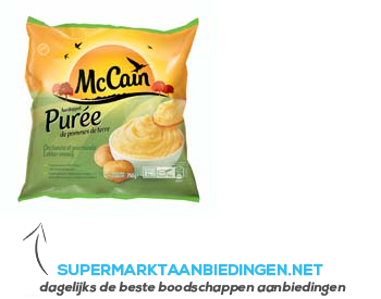 McCain My puree aanbieding