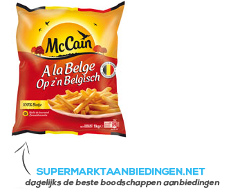 McCain Op z'n Belgisch aanbieding