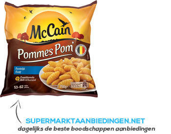 McCain Pommes pom aanbieding