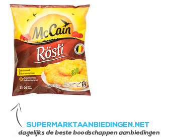 McCain Rosty aanbieding