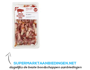 Meat & Mix Droog gezouten spek aanbieding