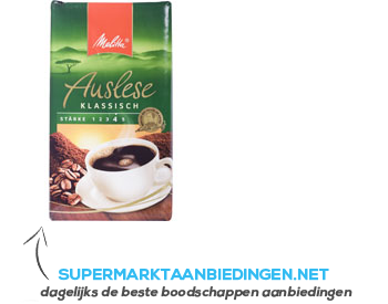 Melitta Auslese spitzenqualitat aanbieding