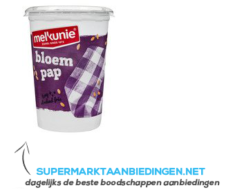 Melkunie Bloempap aanbieding