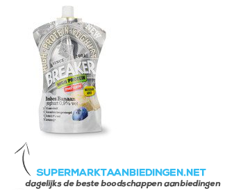 Melkunie Breaker high protein bosbes-banaan