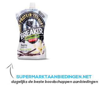 Melkunie Breaker high protein vanille aanbieding