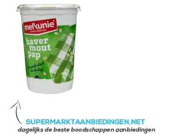 Melkunie Havermoutpap aanbieding