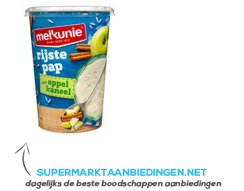 Melkunie Rijstepap appel-kaneel