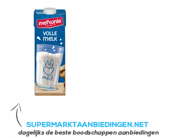 Melkunie Volle melk houdbaar aanbieding