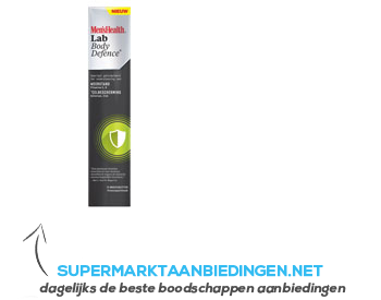 Men's Health Lab Body defence bruistabletten aanbieding