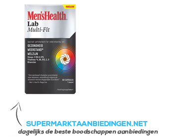 Men’s Health Lab Multifit capsules aanbieding