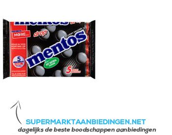 Mentos Drop 5-pack aanbieding