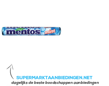 Mentos Mint aanbieding