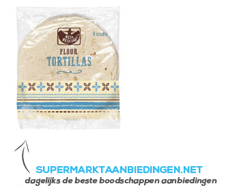 Mesa Mexicana Flour tortilla aanbieding