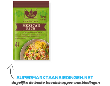 Mesa Mexicana Mexican rice seasoning mix aanbieding