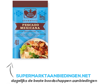 Mesa Mexicana Pescado mexicana seasoning mix aanbieding