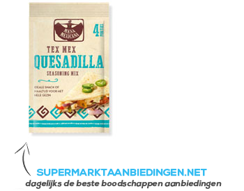 Mesa Mexicana Quesadilla seasoning mix aanbieding