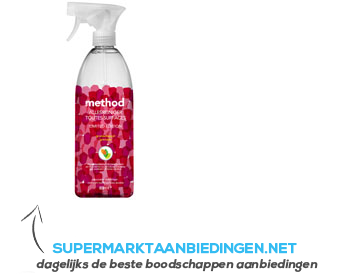 Method Multi purpose cleaner pomegranate aanbieding