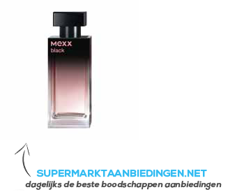 Mexx Black woman eau de toilette aanbieding