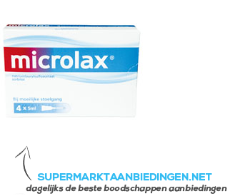 Microlax Klysma 5 ml aanbieding