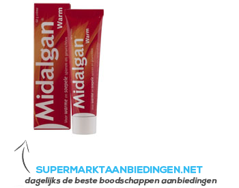 Midalgan Warm aanbieding