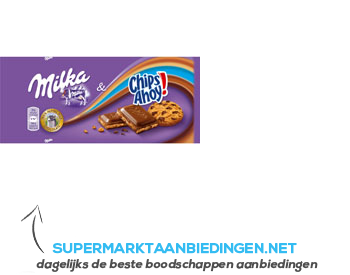 Milka Chocolade chips ahoy cookies aanbieding