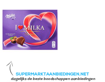 Milka I love Milka pralines aanbieding