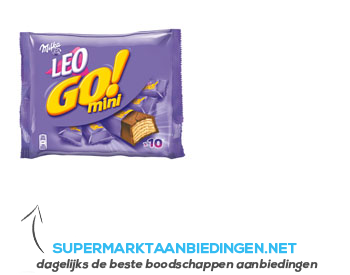 Milka Leo go mini aanbieding