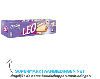 Milka Leo witte chocolade familypack aanbieding