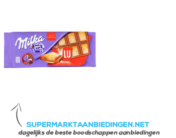 Milka Tablet LU aanbieding