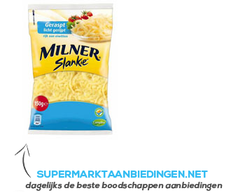 Milner Slankie rasp aanbieding