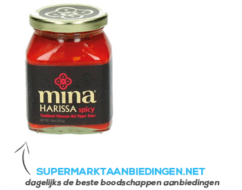 Mina Harissa pikant aanbieding