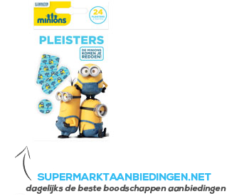 Minions Pleisters aanbieding