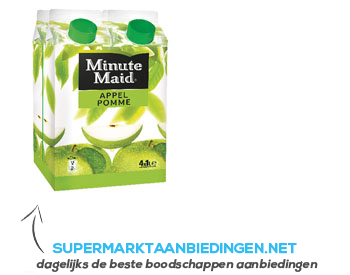 Minute Maid Appelsap aanbieding