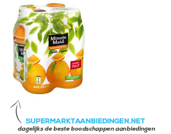 Minute Maid Sinaasappelsap aanbieding