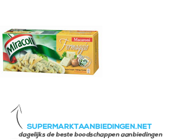 Miracoli Macaroni formaggio aanbieding