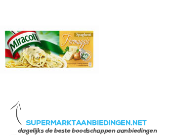 Miracoli Spaghetti formaggio aanbieding