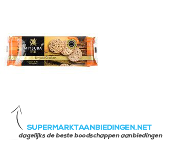 Mitsuba Teriyaki crackers aanbieding