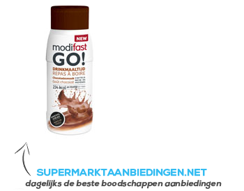 Modifast Drinkmaaltijd chocolade aanbieding